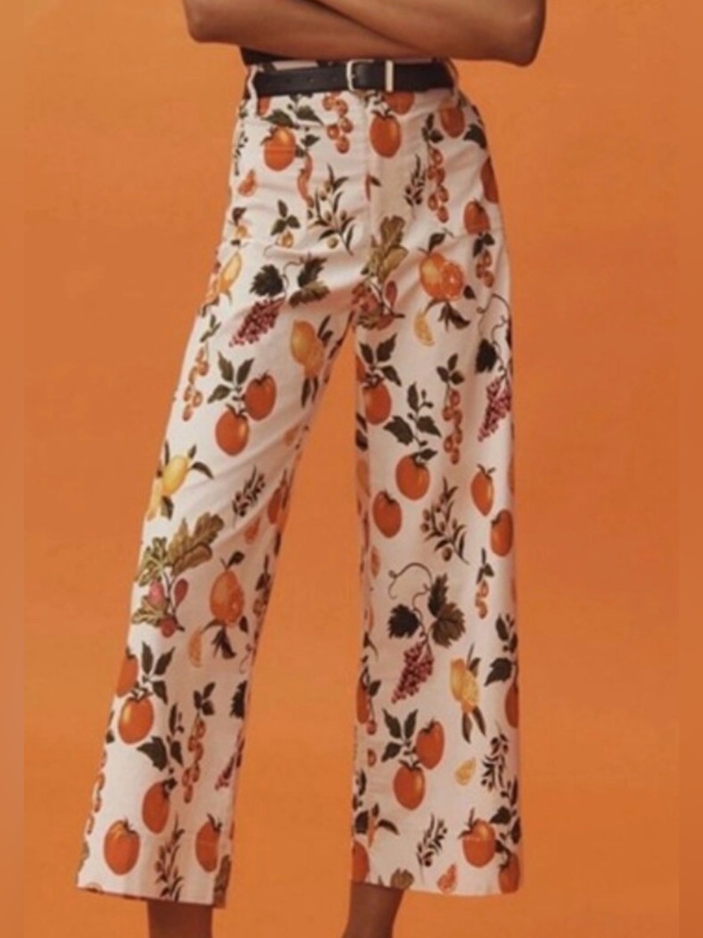 Anthropologie maeve colette pants fruit size 33 - Picture 2 of 5